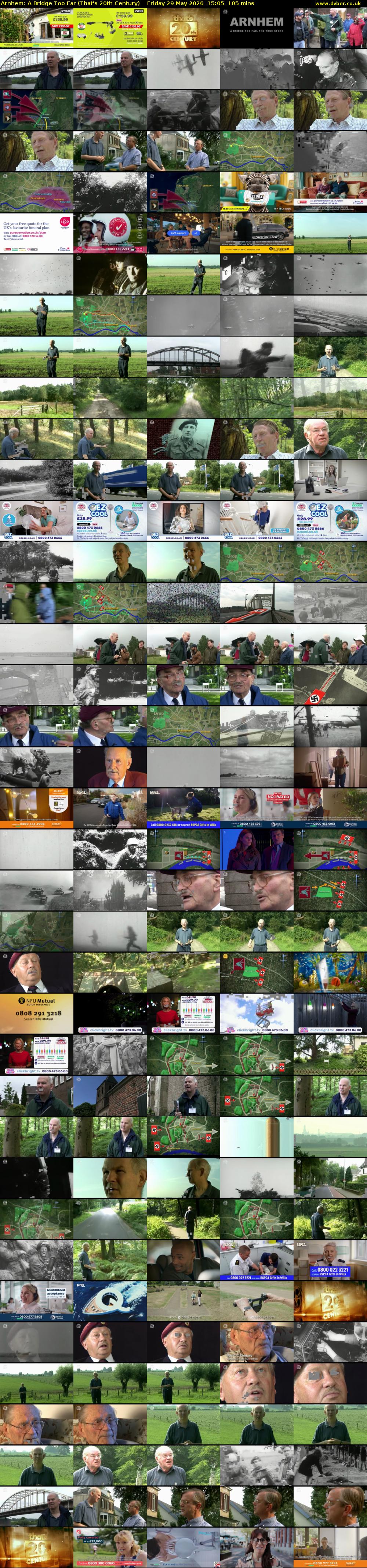 Arnhem: A Bridge Too Far (That's 20th Century) Friday 29 May 2026 15:05 - 16:50