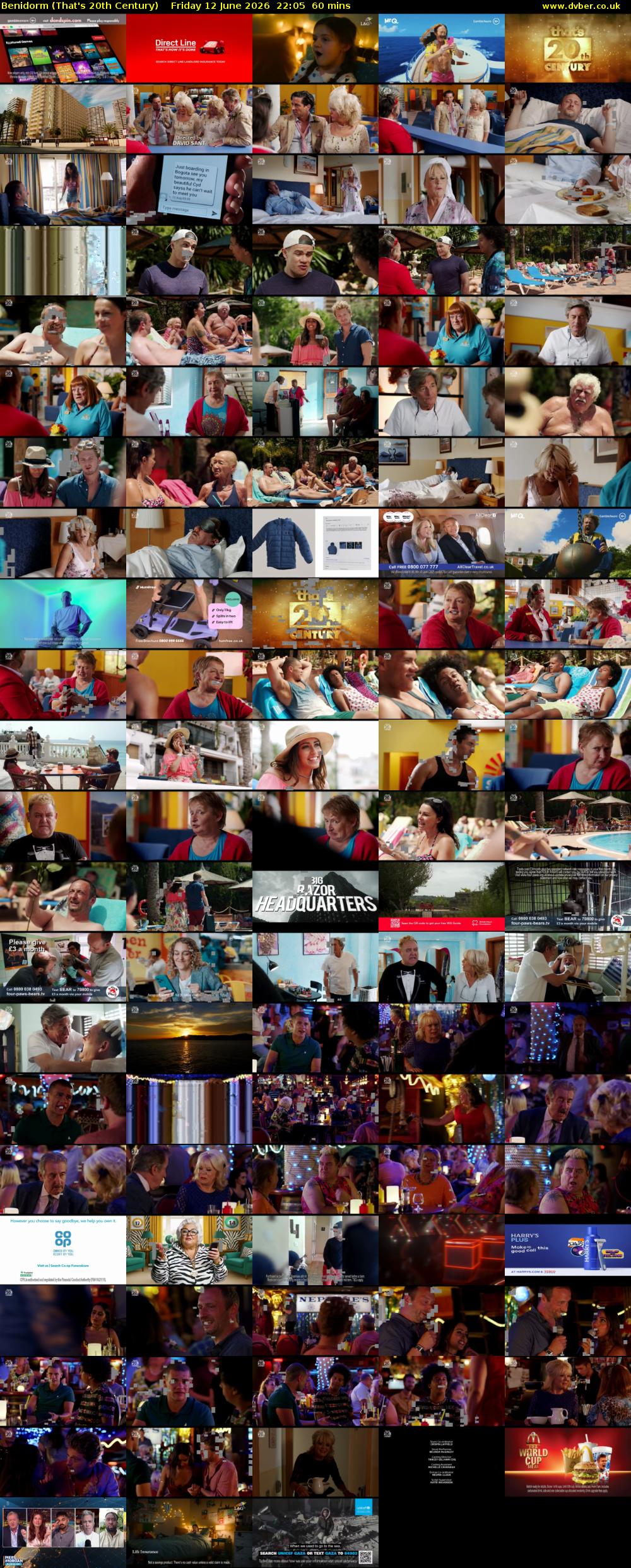 Benidorm (That's 20th Century) Friday 12 June 2026 22:05 - 23:05