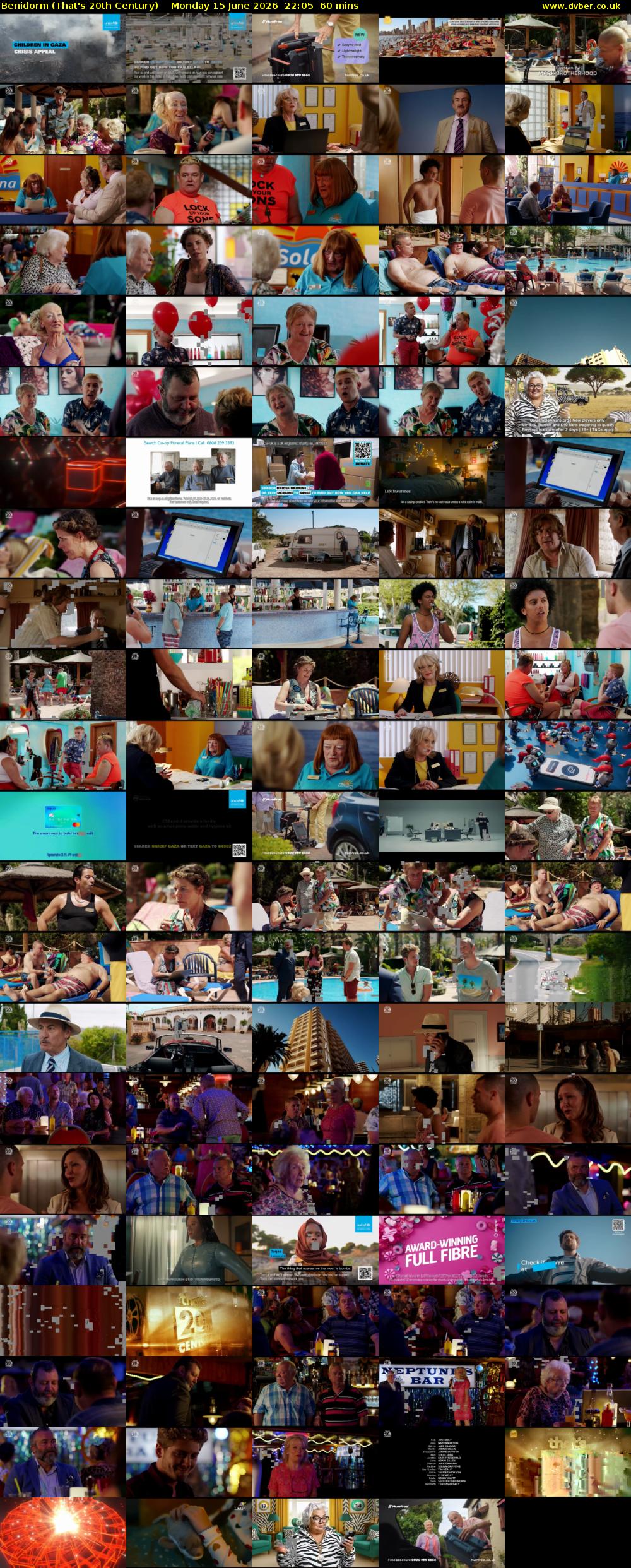 Benidorm (That's 20th Century) Monday 15 June 2026 22:05 - 23:05