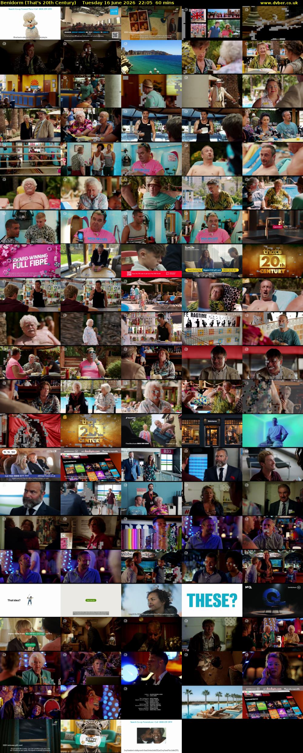 Benidorm (That's 20th Century) Tuesday 16 June 2026 22:05 - 23:05
