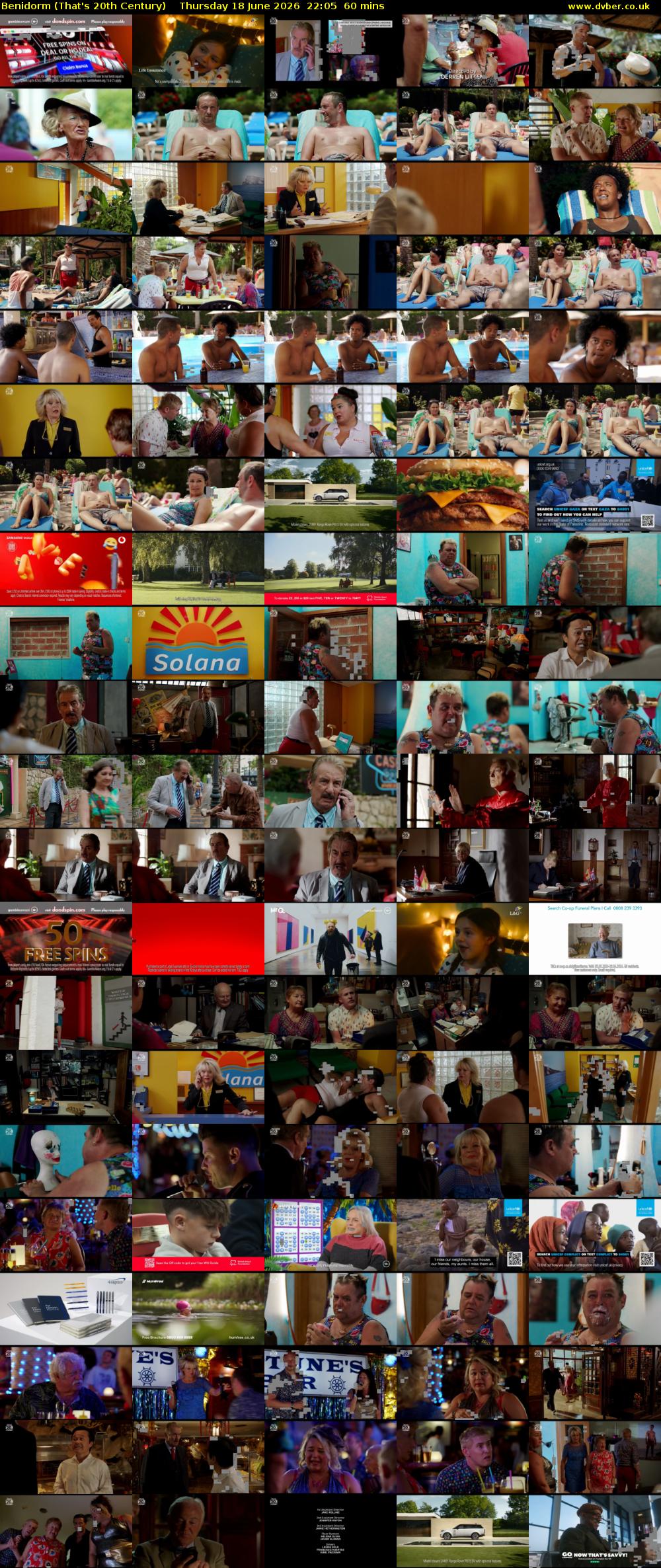 Benidorm (That's 20th Century) Thursday 18 June 2026 22:05 - 23:05