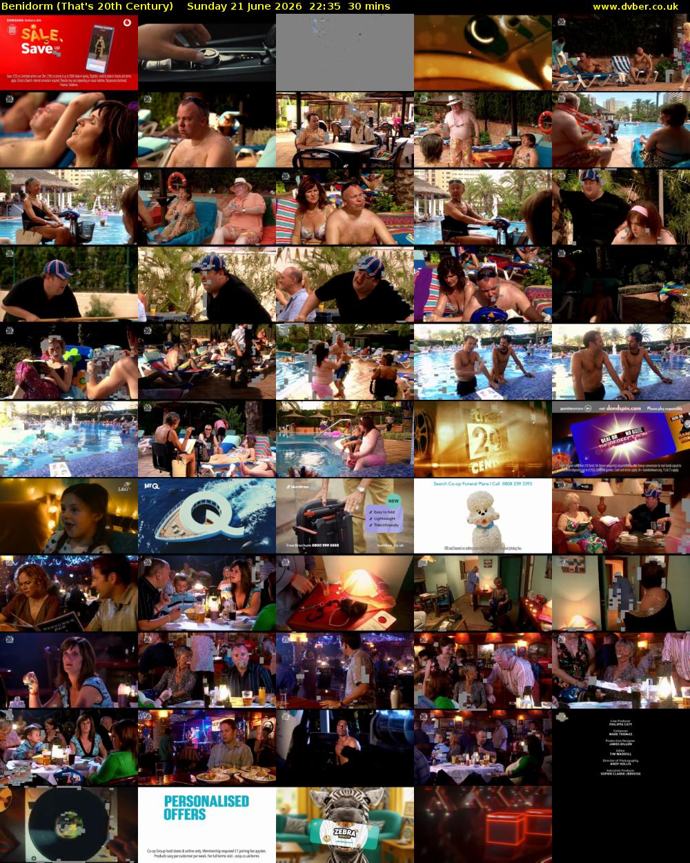 Benidorm (That's 20th Century) Sunday 21 June 2026 22:35 - 23:05