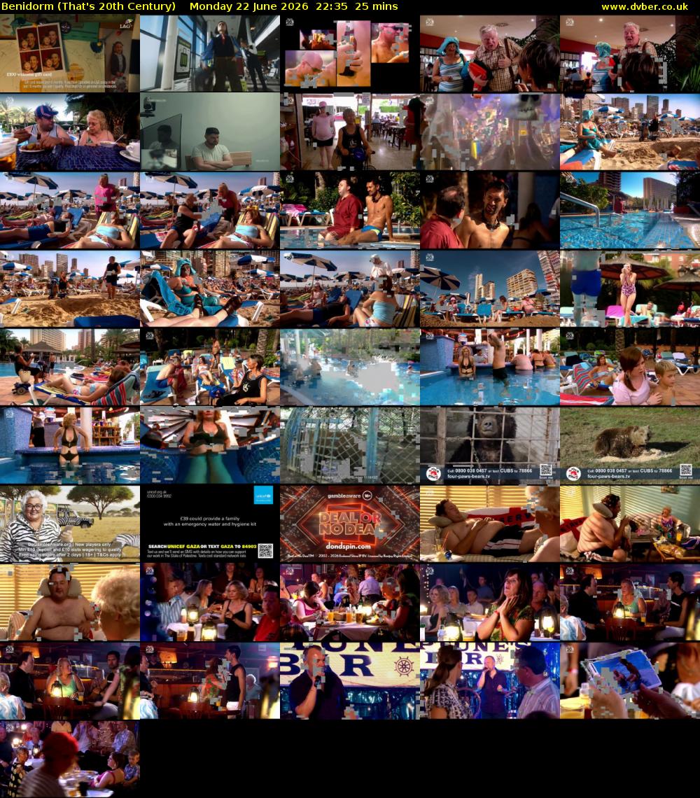 Benidorm (That's 20th Century) Monday 22 June 2026 22:35 - 23:00