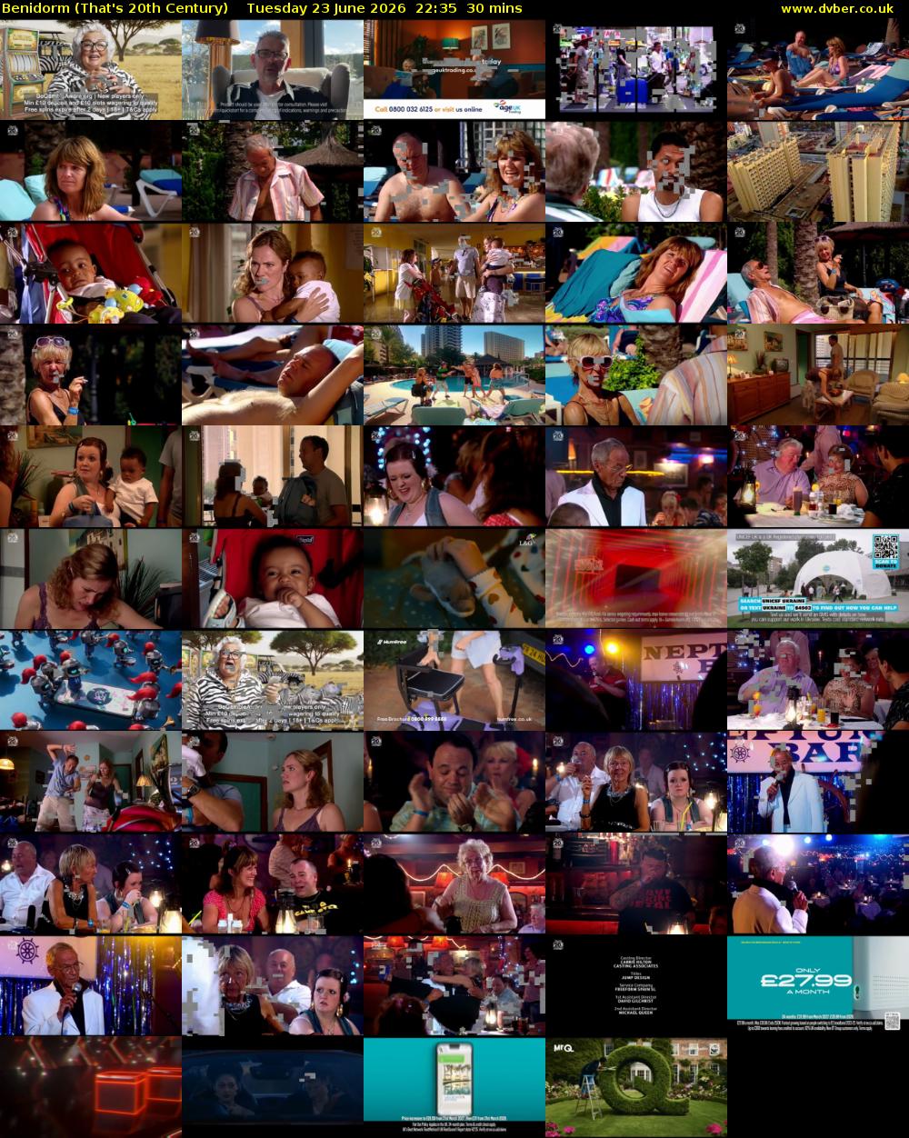 Benidorm (That's 20th Century) Tuesday 23 June 2026 22:35 - 23:05
