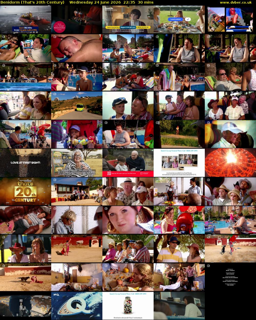 Benidorm (That's 20th Century) Wednesday 24 June 2026 22:35 - 23:05