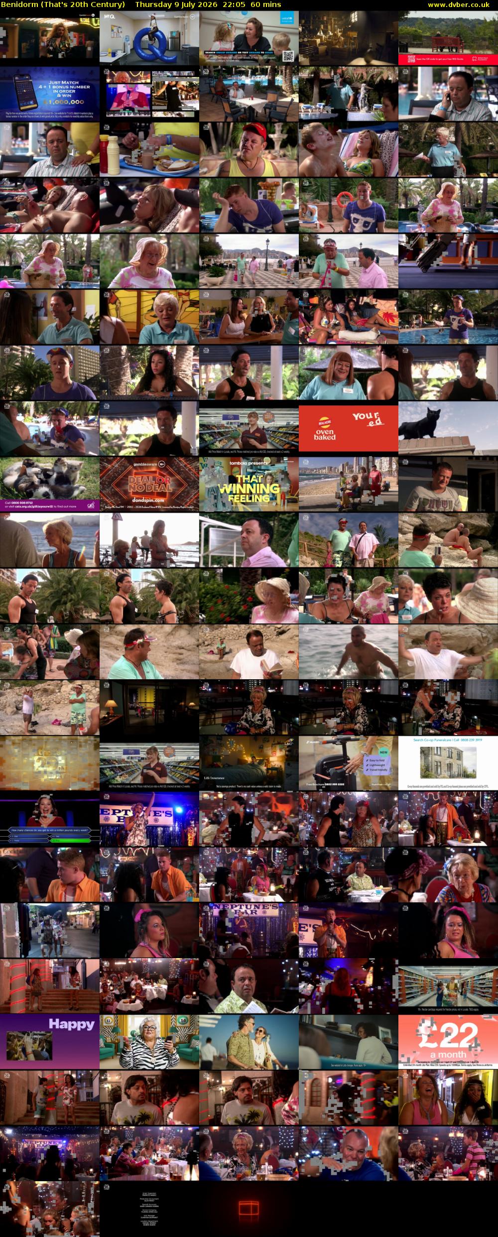 Benidorm (That's 20th Century) Thursday 9 July 2026 22:05 - 23:05