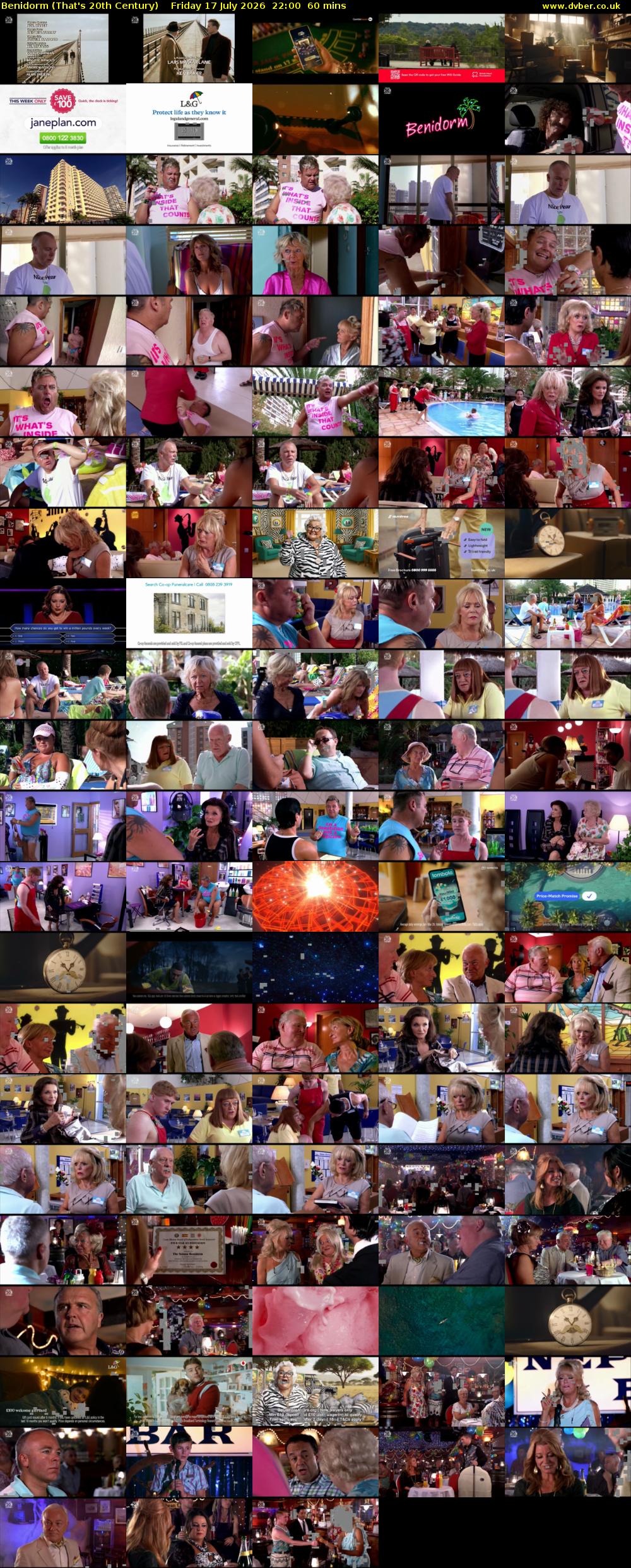 Benidorm (That's 20th Century) Friday 17 July 2026 22:00 - 23:00
