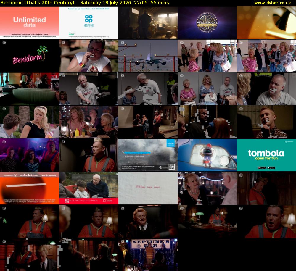 Benidorm (That's 20th Century) Saturday 18 July 2026 22:05 - 23:00