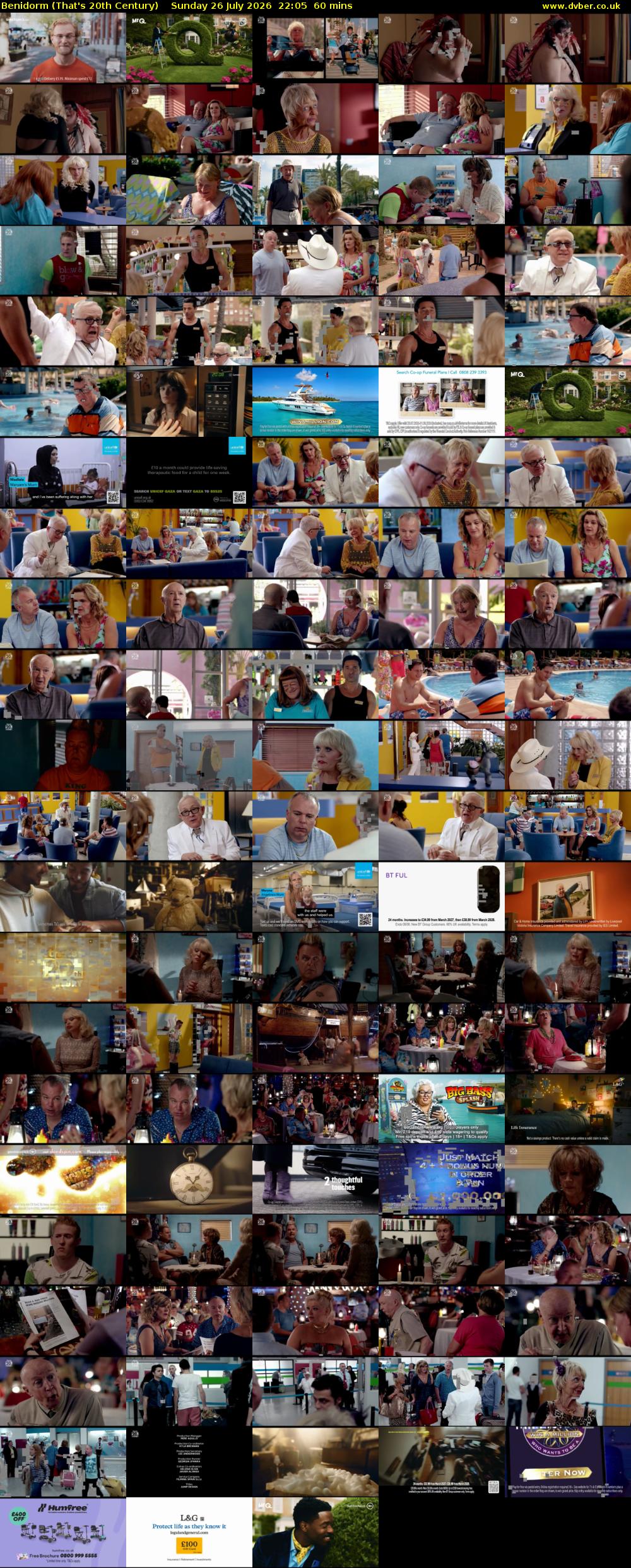 Benidorm (That's 20th Century) Sunday 26 July 2026 22:05 - 23:05