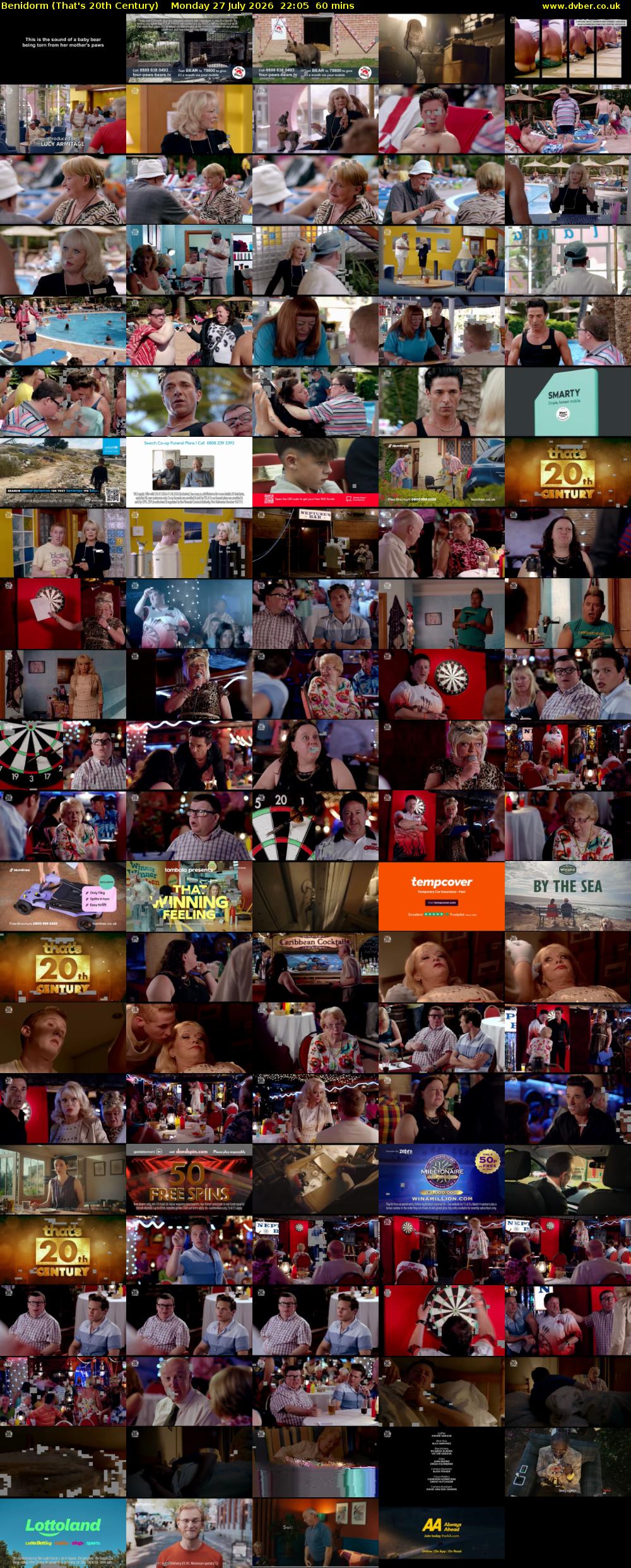 Benidorm (That's 20th Century) Monday 27 July 2026 22:05 - 23:05