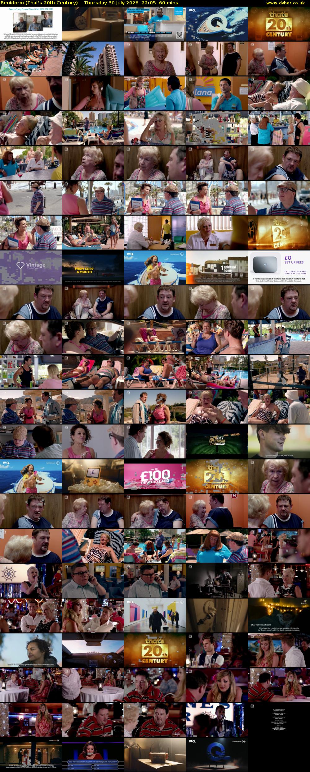 Benidorm (That's 20th Century) Thursday 30 July 2026 22:05 - 23:05