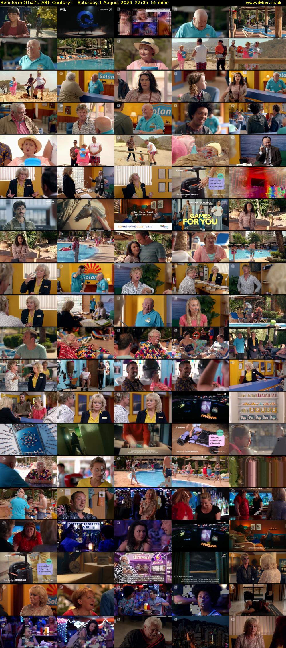 Benidorm (That's 20th Century) Saturday 1 August 2026 22:05 - 23:00