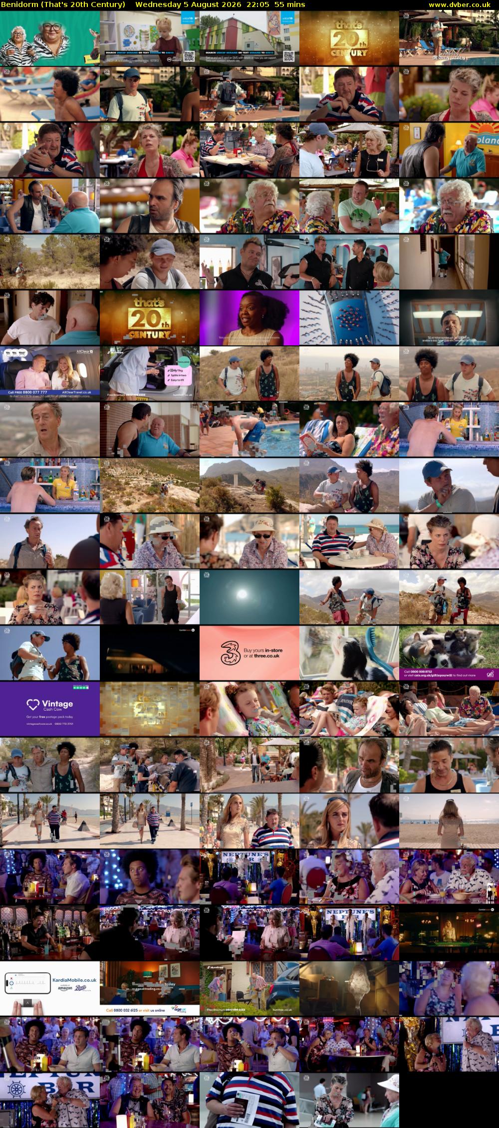 Benidorm (That's 20th Century) Wednesday 5 August 2026 22:05 - 23:00