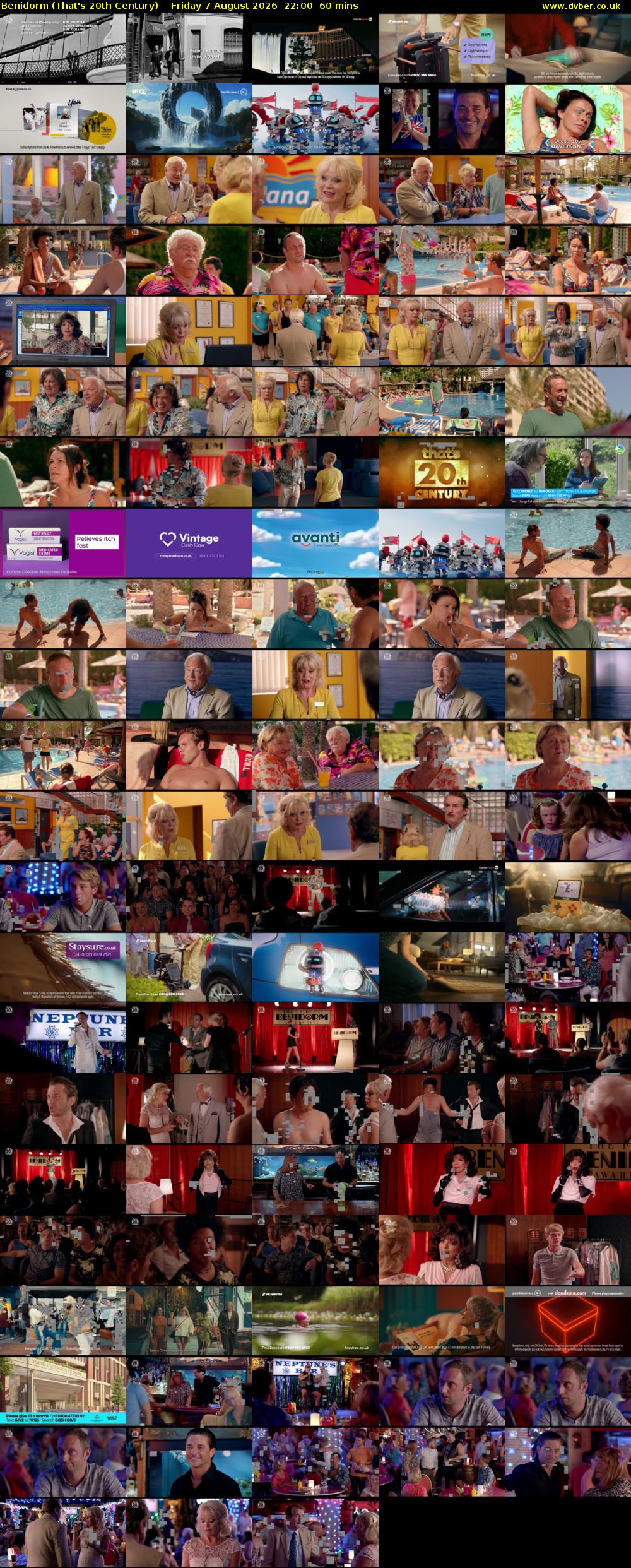 Benidorm (That's 20th Century) Friday 7 August 2026 22:00 - 23:00