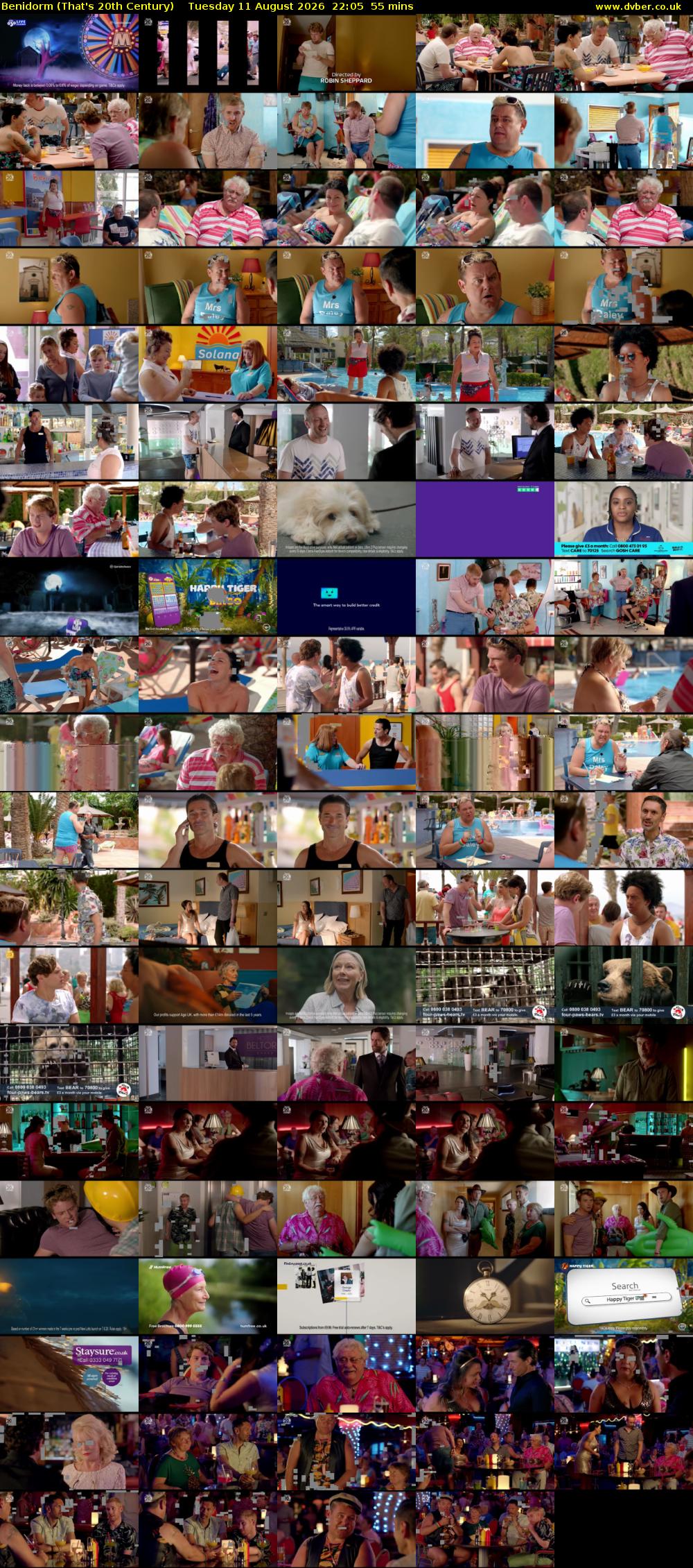 Benidorm (That's 20th Century) Tuesday 11 August 2026 22:05 - 23:00