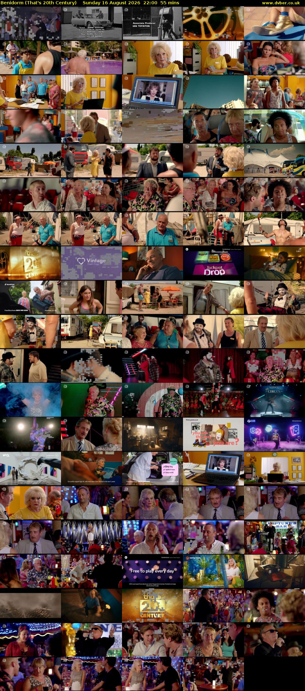 Benidorm (That's 20th Century) Sunday 16 August 2026 22:00 - 22:55