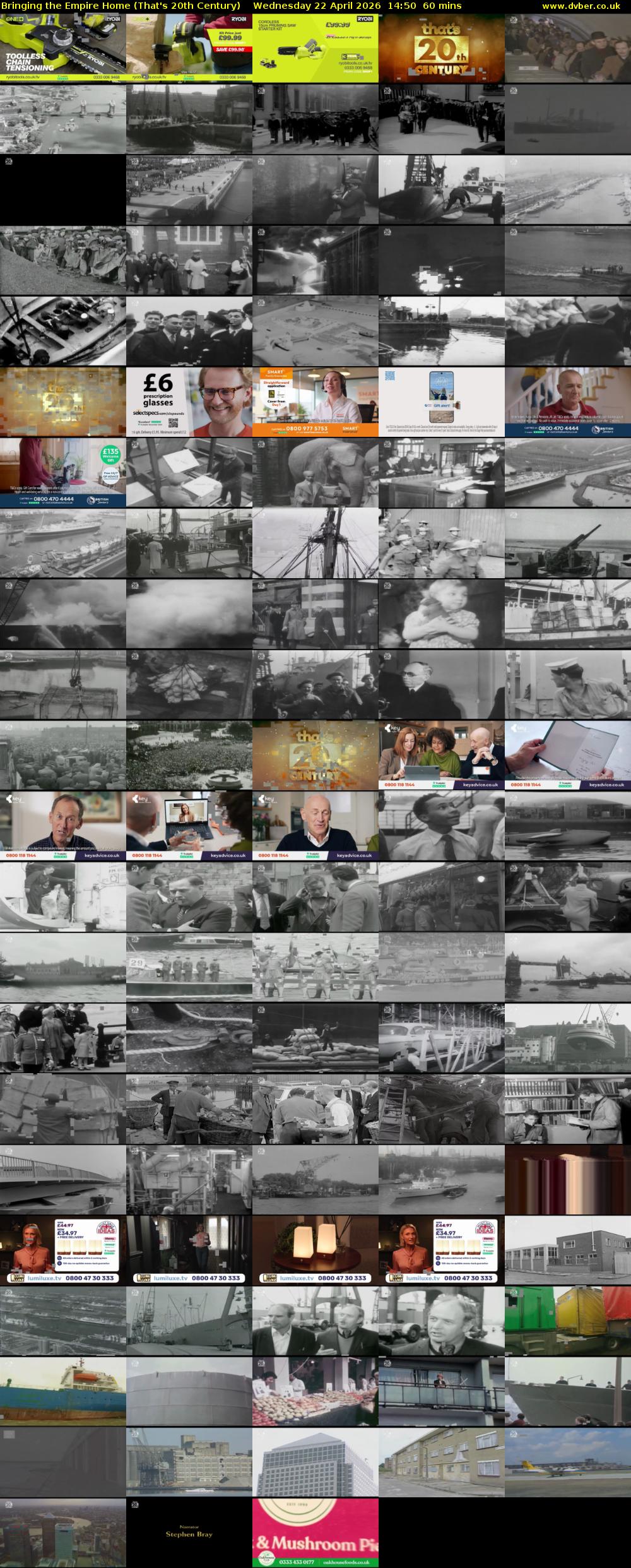 Bringing the Empire Home (That's 20th Century) Wednesday 22 April 2026 14:50 - 15:50