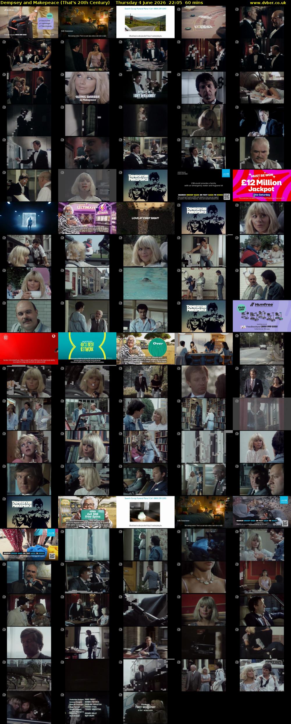 Dempsey and Makepeace (That's 20th Century) Thursday 4 June 2026 22:05 - 23:05