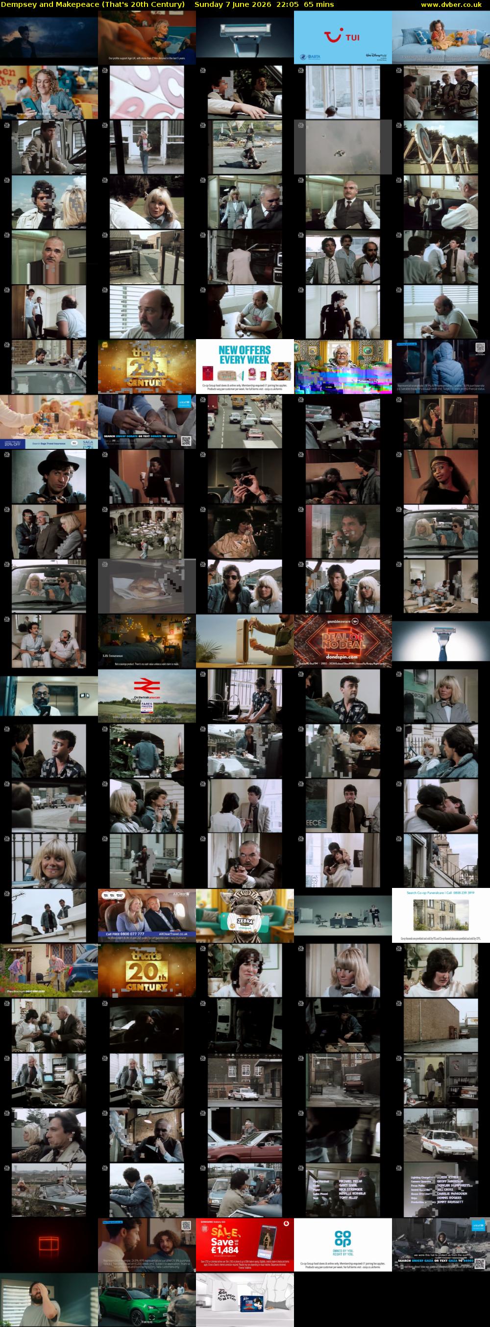 Dempsey and Makepeace (That's 20th Century) Sunday 7 June 2026 22:05 - 23:10