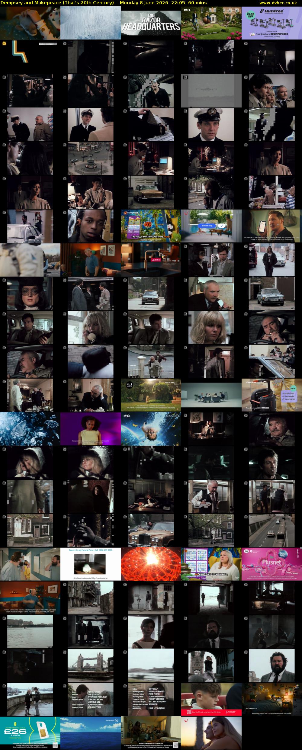 Dempsey and Makepeace (That's 20th Century) Monday 8 June 2026 22:05 - 23:05