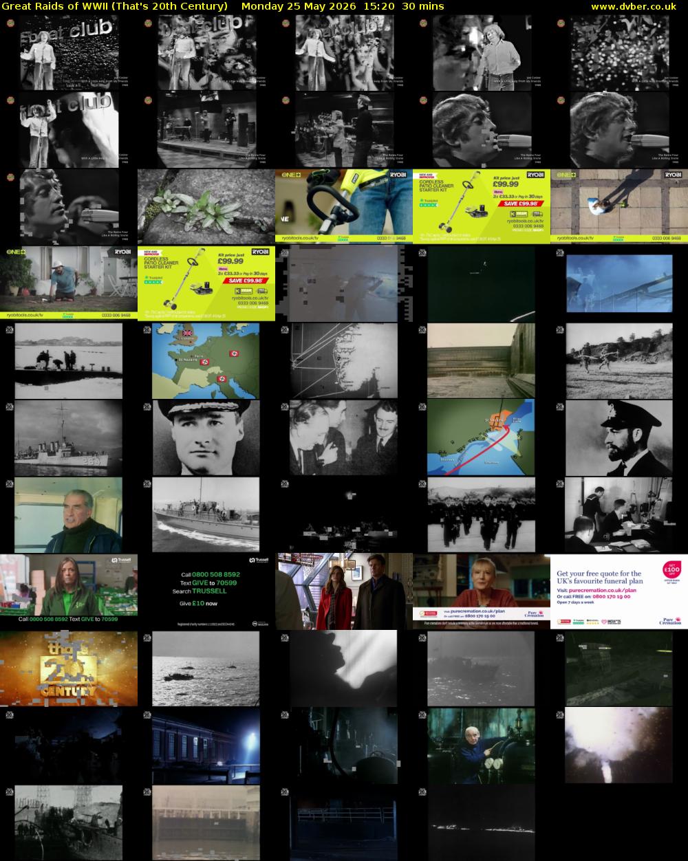 Great Raids of WWII (That's 20th Century) Monday 25 May 2026 15:20 - 15:50