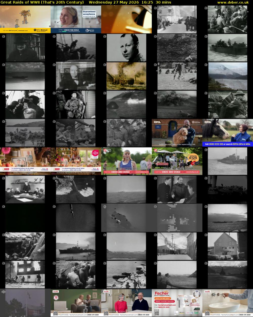 Great Raids of WWII (That's 20th Century) Wednesday 27 May 2026 16:25 - 16:55