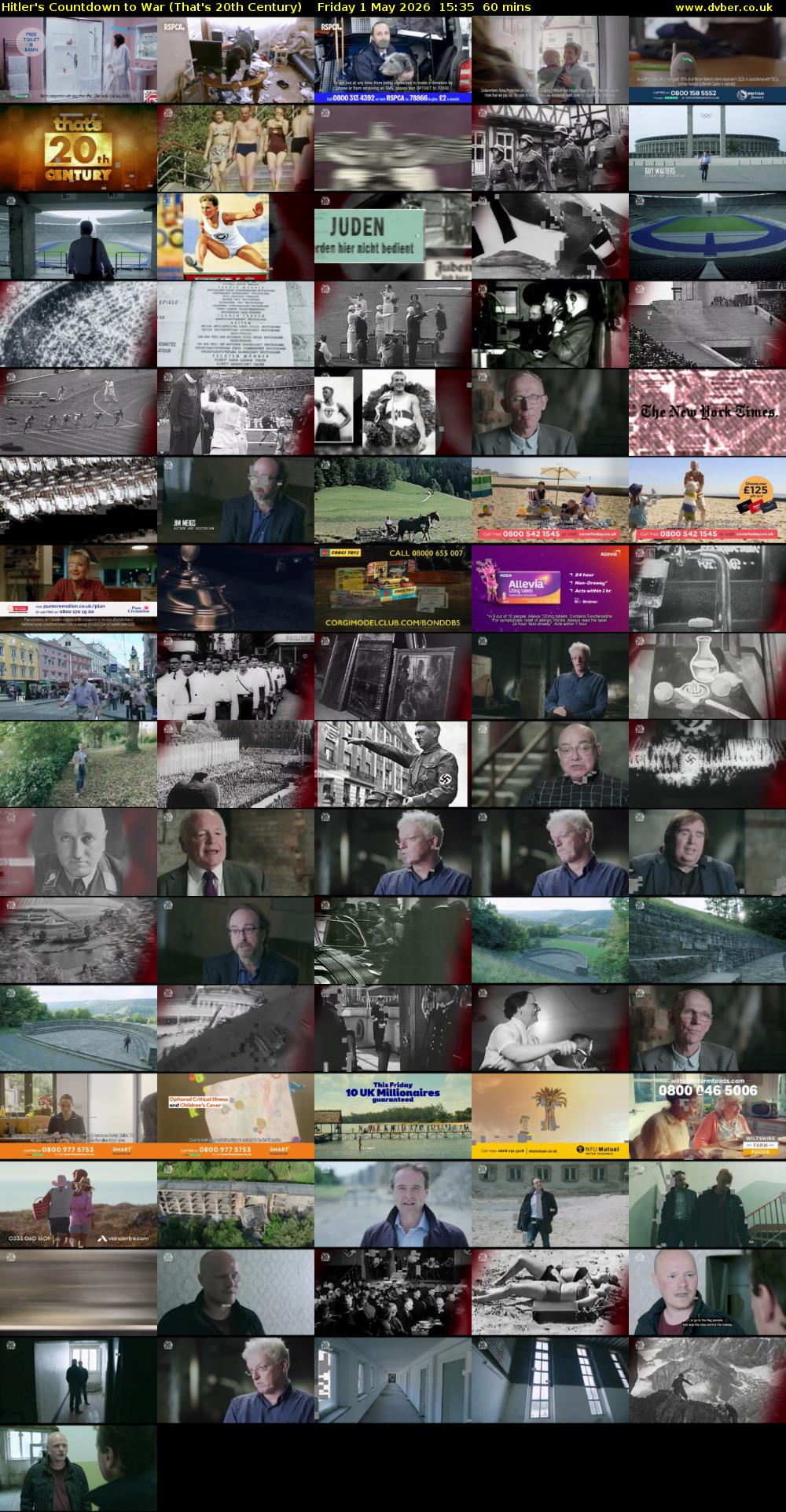 Hitler's Countdown to War (That's 20th Century) Friday 1 May 2026 15:35 - 16:35