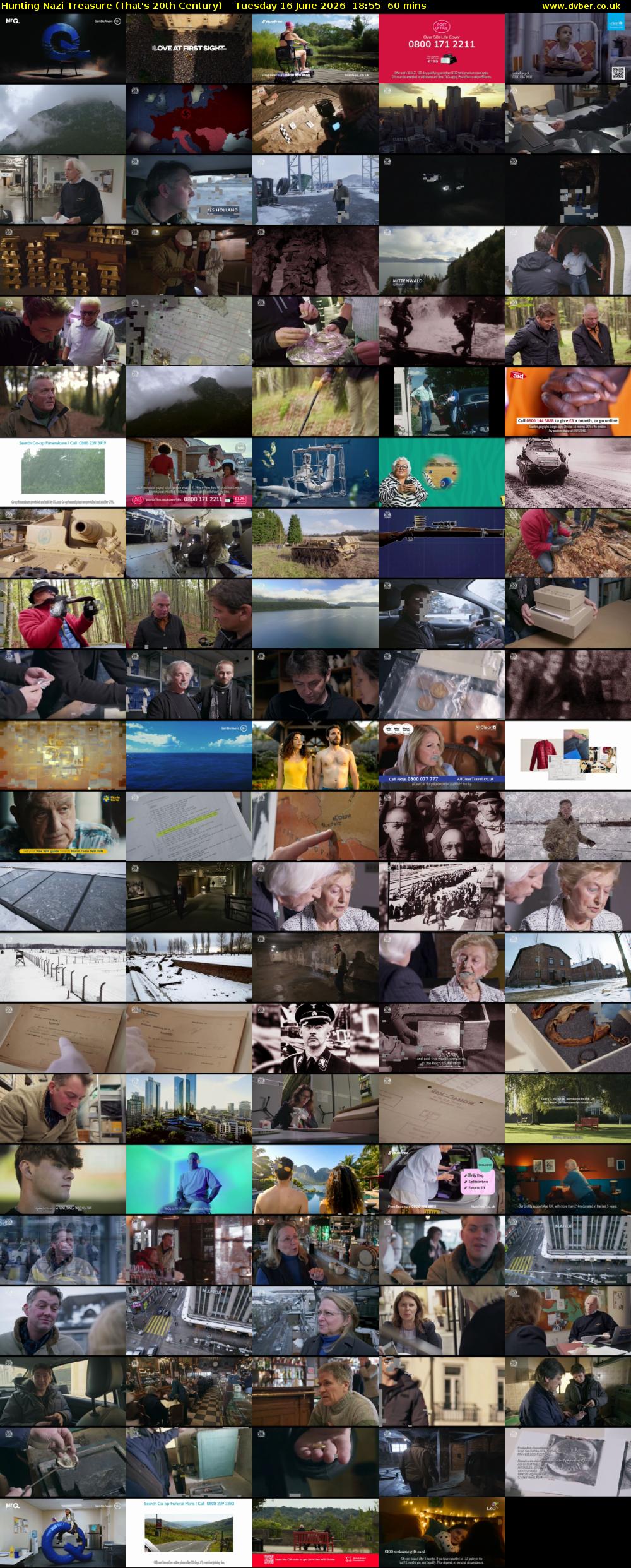 Hunting Nazi Treasure (That's 20th Century) Tuesday 16 June 2026 18:55 - 19:55