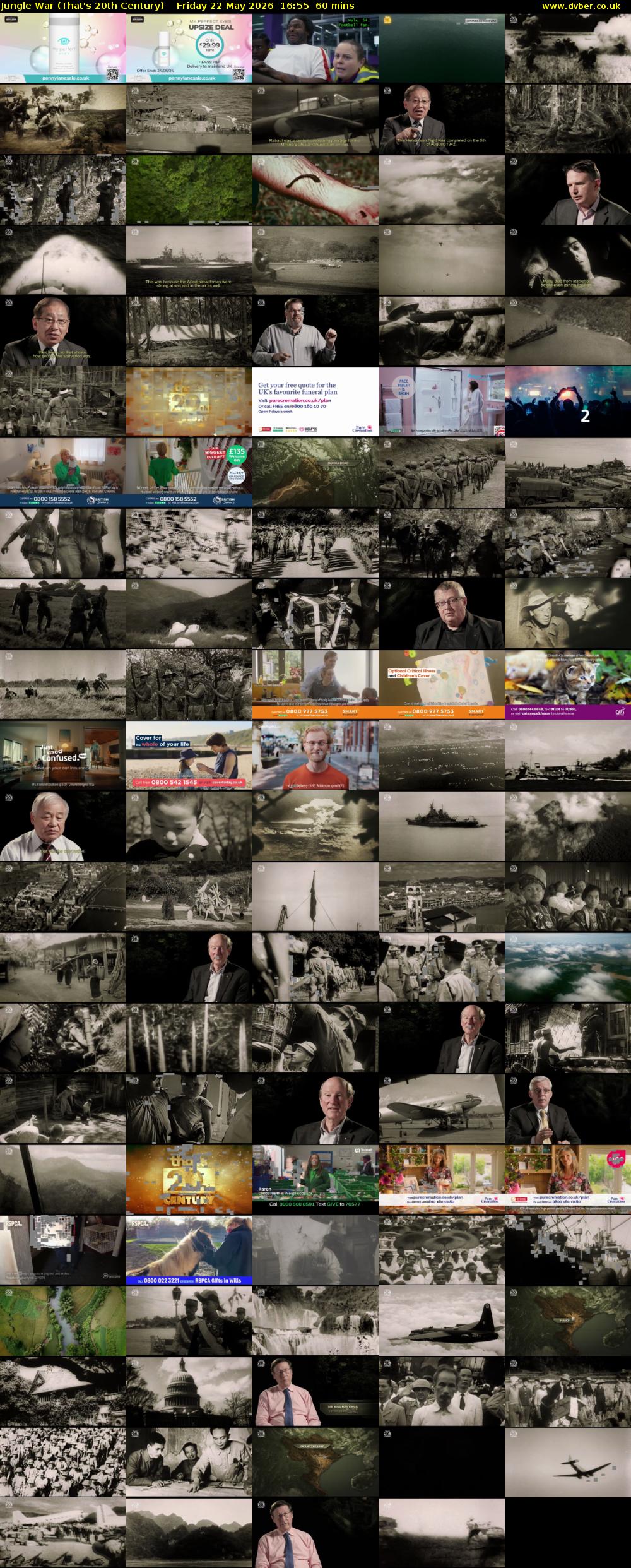 Jungle War (That's 20th Century) Friday 22 May 2026 16:55 - 17:55