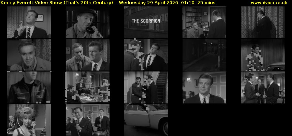 Kenny Everett Video Show (That's 20th Century) Wednesday 29 April 2026 01:10 - 01:35
