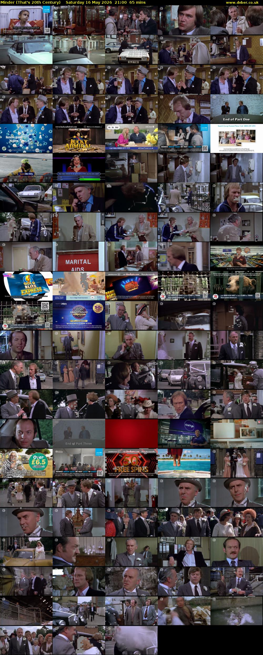 Minder (That's 20th Century) Saturday 16 May 2026 21:00 - 22:05