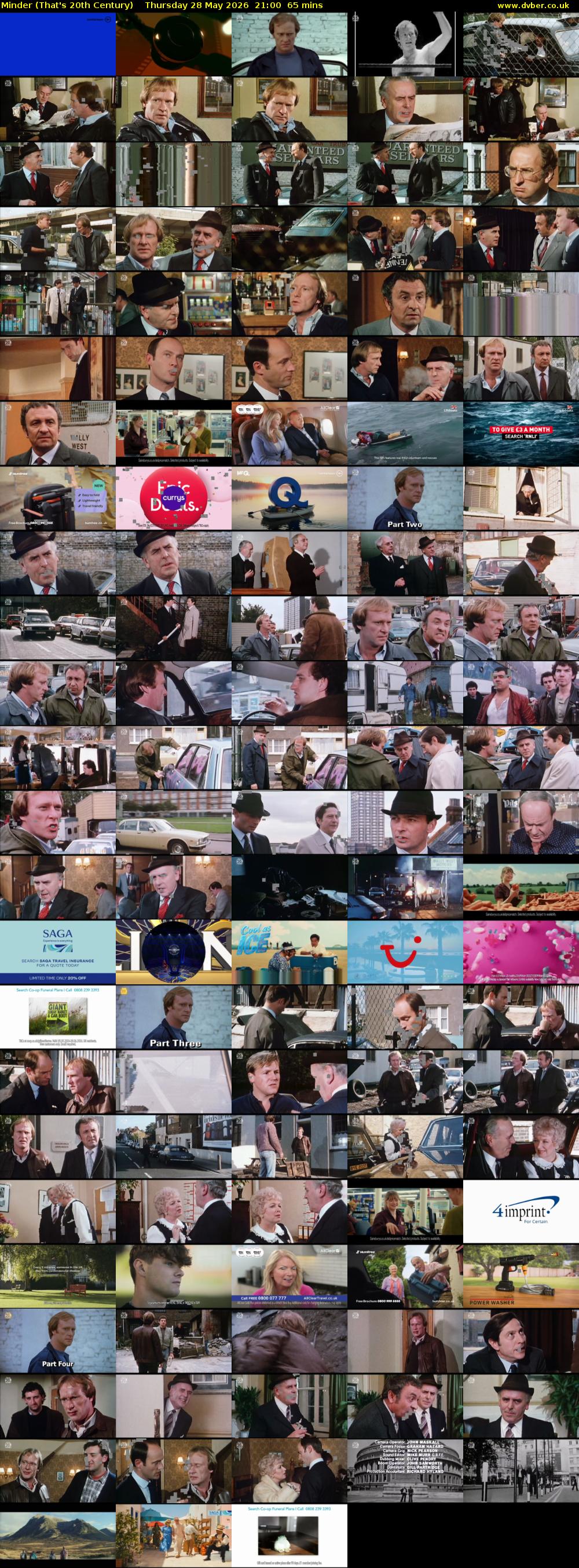 Minder (That's 20th Century) Thursday 28 May 2026 21:00 - 22:05