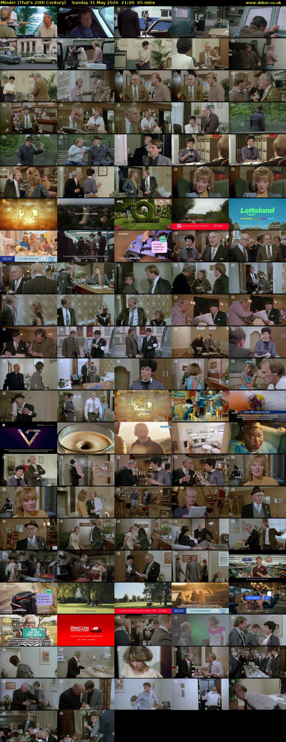 Minder (That's 20th Century) Sunday 31 May 2026 21:00 - 22:05
