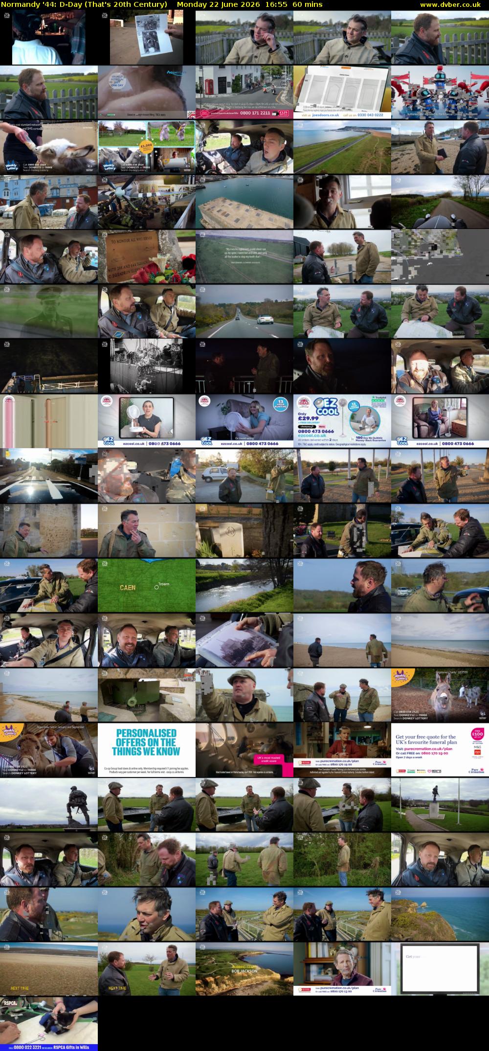 Normandy '44: D-Day (That's 20th Century) Monday 22 June 2026 16:55 - 17:55