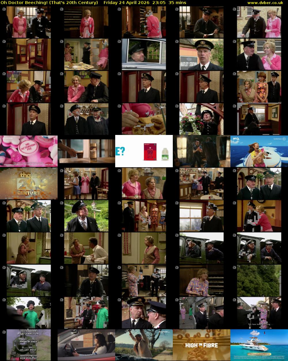 Oh Doctor Beeching! (That's 20th Century) Friday 24 April 2026 23:05 - 23:40