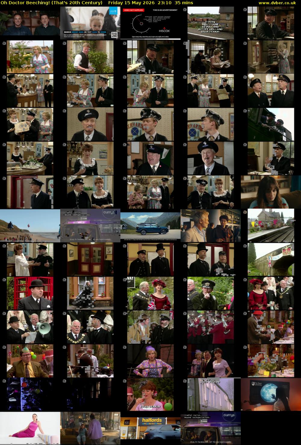 Oh Doctor Beeching! (That's 20th Century) Friday 15 May 2026 23:10 - 23:45