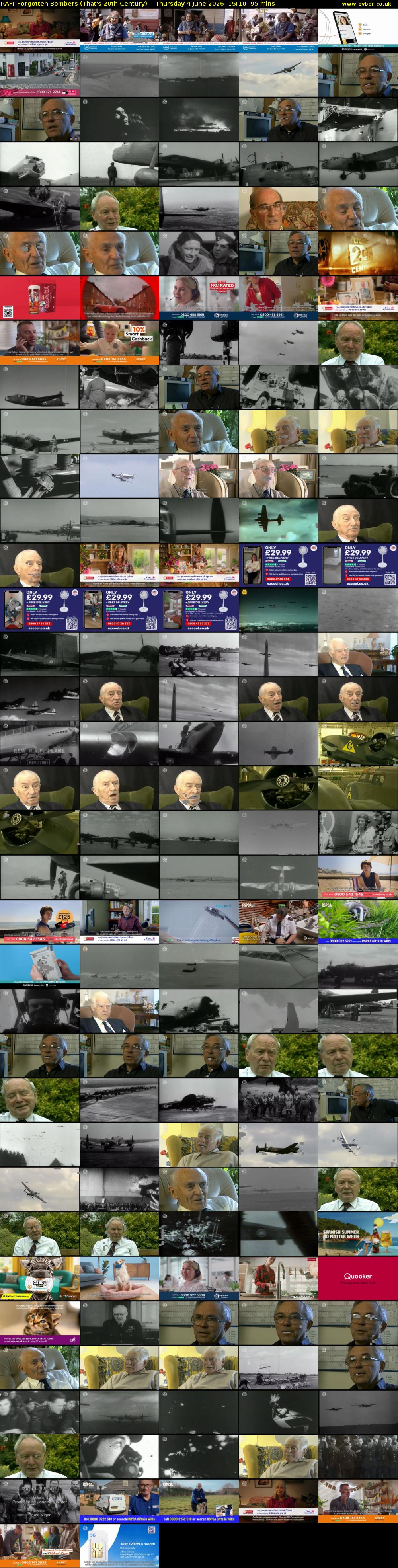 RAF: Forgotten Bombers (That's 20th Century) Thursday 4 June 2026 15:10 - 16:45