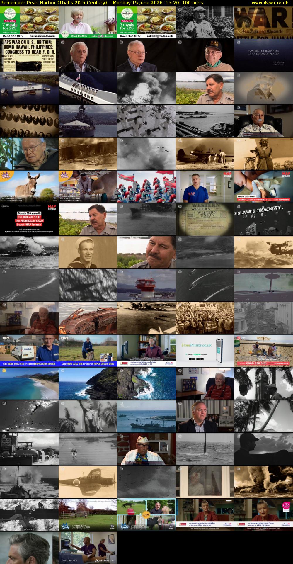 Remember Pearl Harbor (That's 20th Century) Monday 15 June 2026 15:20 - 17:00