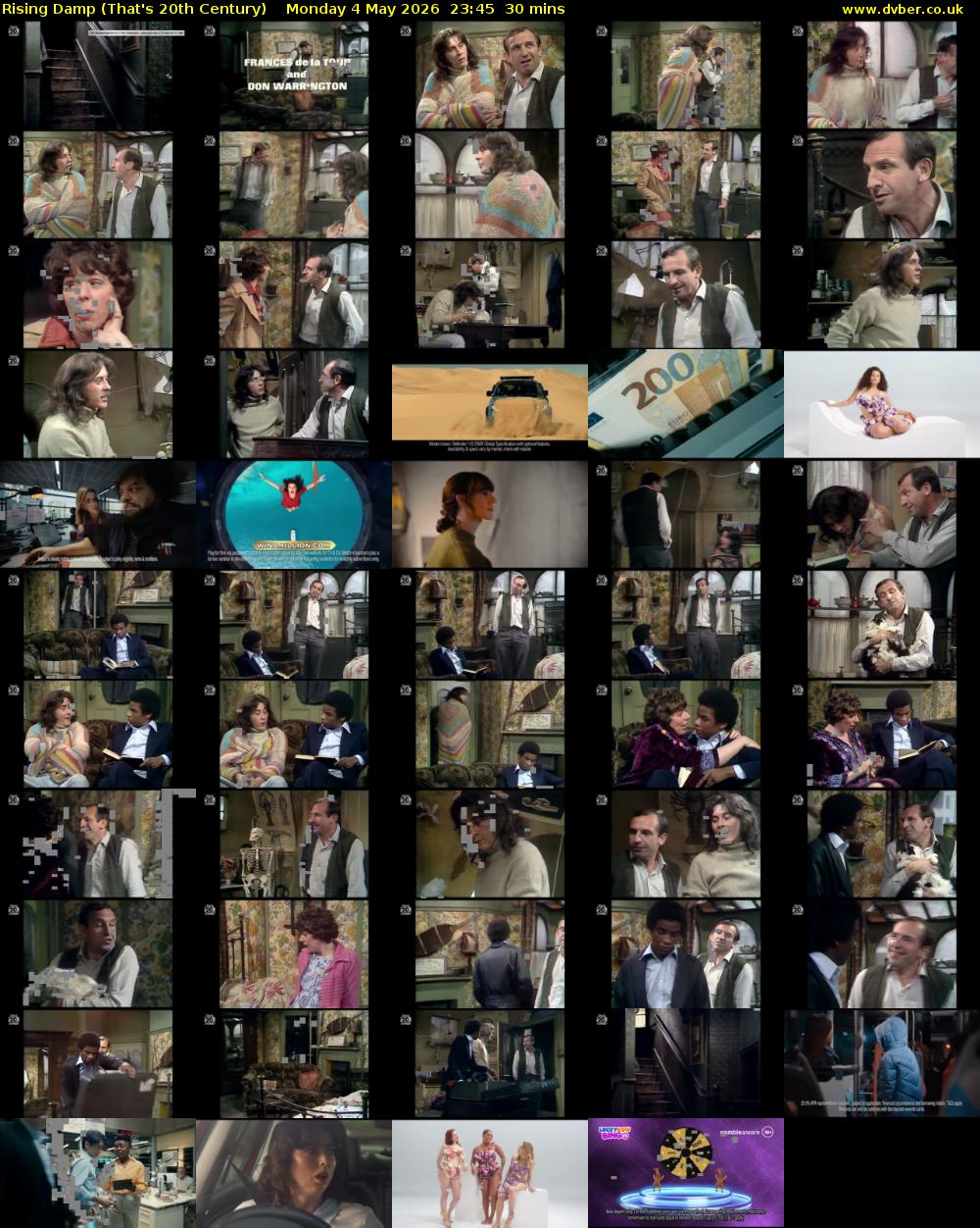 Rising Damp (That's 20th Century) Monday 4 May 2026 23:45 - 00:15