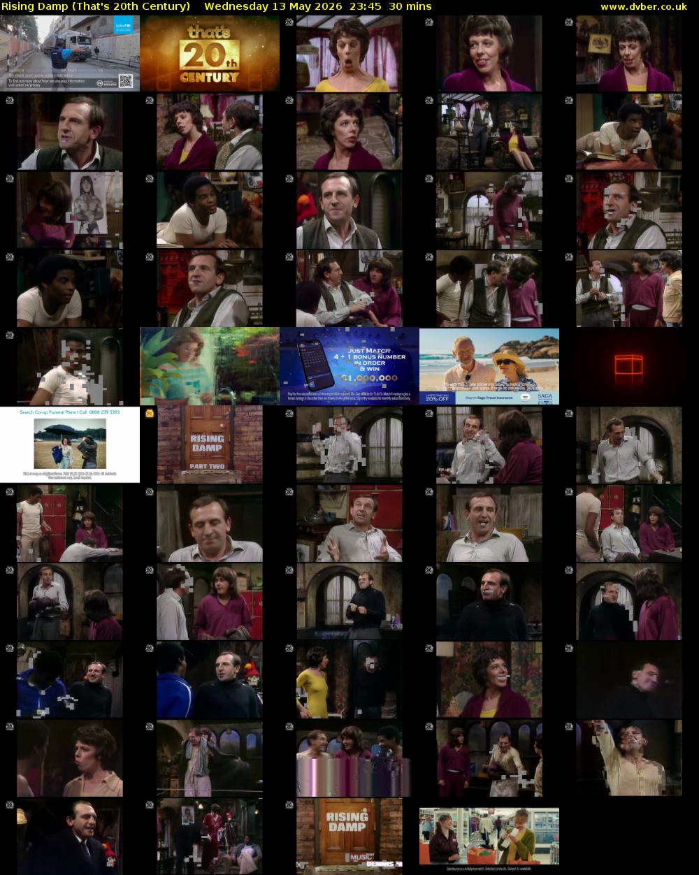 Rising Damp (That's 20th Century) Wednesday 13 May 2026 23:45 - 00:15
