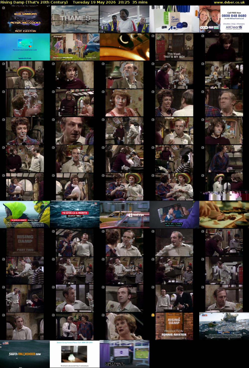 Rising Damp (That's 20th Century) Tuesday 19 May 2026 20:25 - 21:00