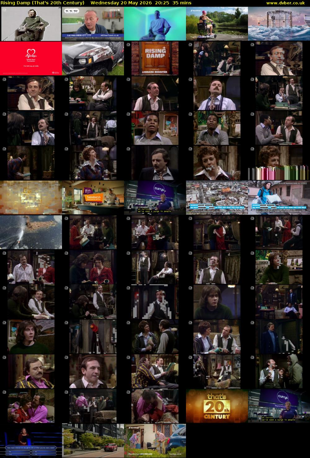 Rising Damp (That's 20th Century) Wednesday 20 May 2026 20:25 - 21:00