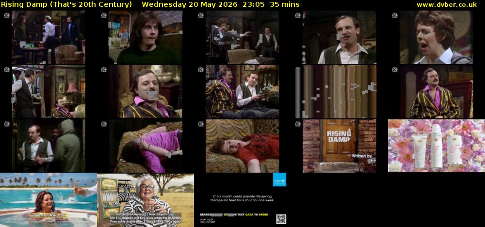Rising Damp (That's 20th Century) Wednesday 20 May 2026 23:05 - 23:40