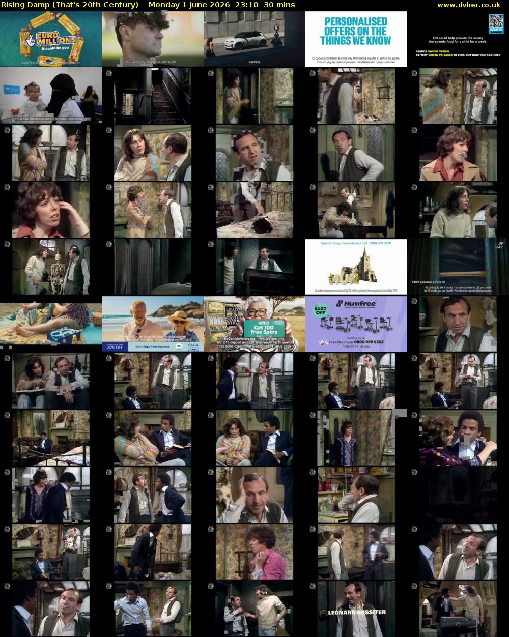 Rising Damp (That's 20th Century) Monday 1 June 2026 23:10 - 23:40