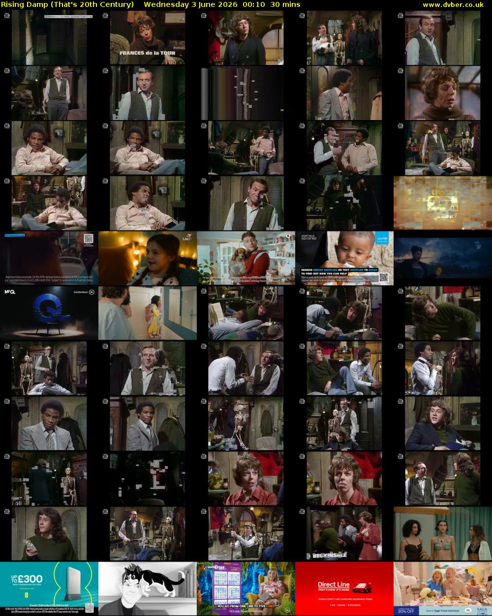 Rising Damp (That's 20th Century) Wednesday 3 June 2026 00:10 - 00:40