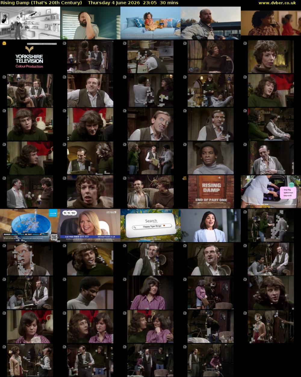 Rising Damp (That's 20th Century) Thursday 4 June 2026 23:05 - 23:35
