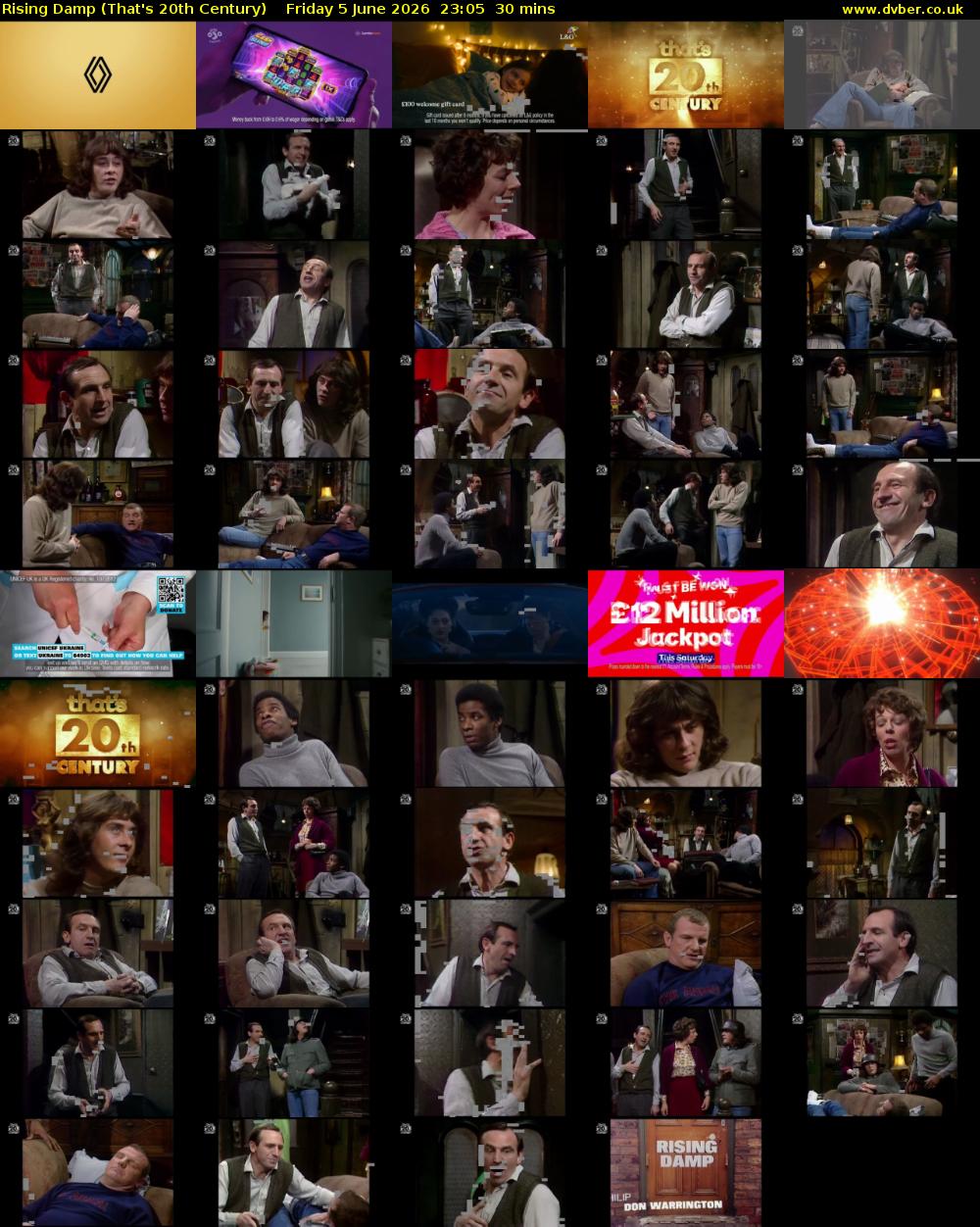 Rising Damp (That's 20th Century) Friday 5 June 2026 23:05 - 23:35