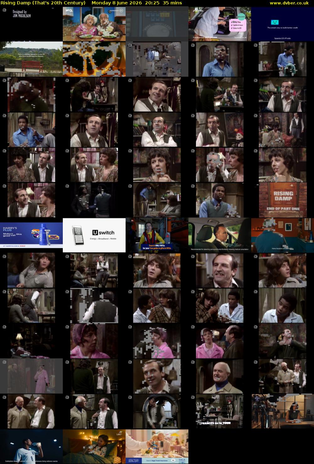 Rising Damp (That's 20th Century) Monday 8 June 2026 20:25 - 21:00