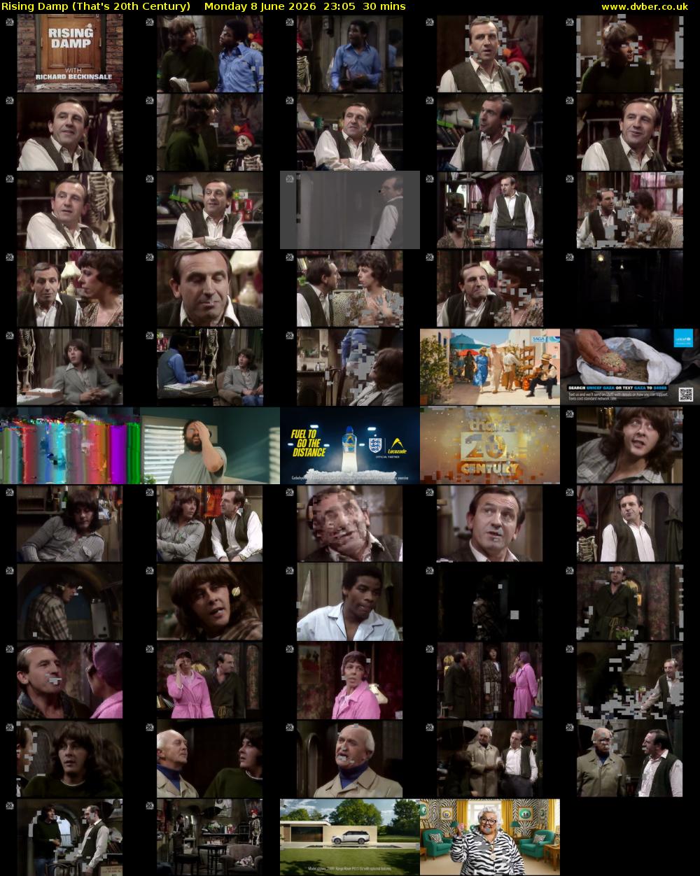Rising Damp (That's 20th Century) Monday 8 June 2026 23:05 - 23:35