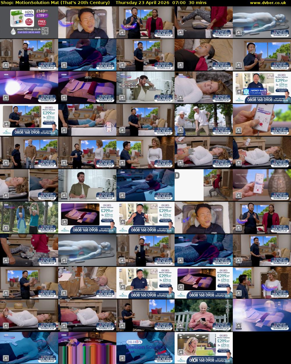 Shop: MotionSolution Mat (That's 20th Century) Thursday 23 April 2026 07:00 - 07:30